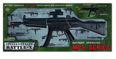 B/O VIBRATION GUN W/SOUND & LIGHT & FLASHLIGHT(BLACK) - HP1023349