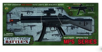 B/O VIBRATION GUN W/SOUND & LIGHT & FLASHLIGHT(BLACK) - HP1023350