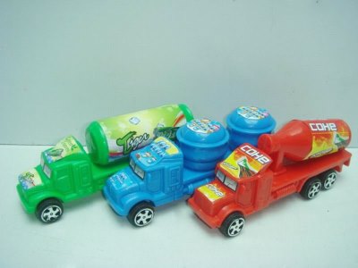 回力饮料货车 4款红蓝黄绿4色混装 - HP1023413