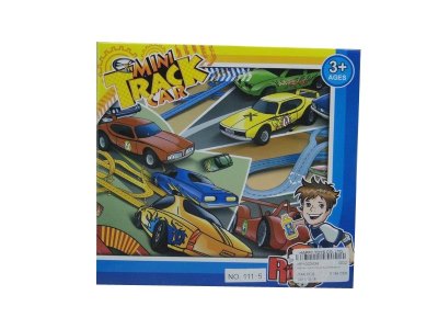 FREE WAY CAR 8PCS BLUE/YELLOW/RED/BLACK - HP1023434