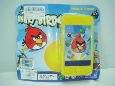 8CM PLUSH ANGER BIRDS KEYCHAIN 5ASST.  - HP1023443