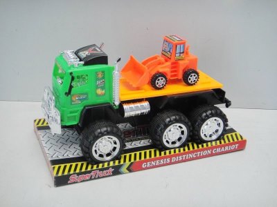 FRICTION CAR W/FREE WAY CONSTRUCTION CAR 2ASST 2COLOR - HP1023467