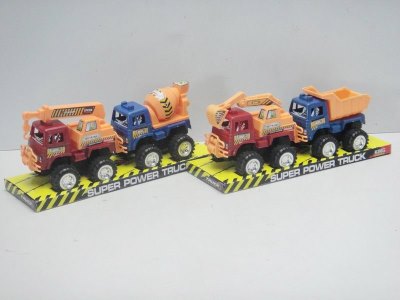 2只装回力工程车 红蓝2色4款混装 - HP1023500