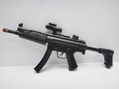 B/O VIBRATION GUN W/SOUND & LIGHT & FLASHLIGHT(BLACK) - HP1023538