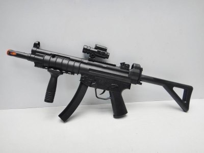 B/O VIBRATION GUN W/SOUND & LIGHT & FLASHLIGHT(BLACK) - HP1023539