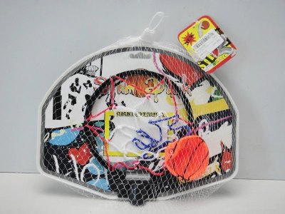 BASKETBALL BOARD W/BALL 2ASST. - HP1023789
