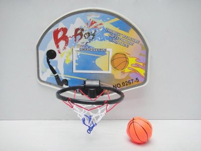 BASKETBALL BOARD W/BALL 2ASST. - HP1023793