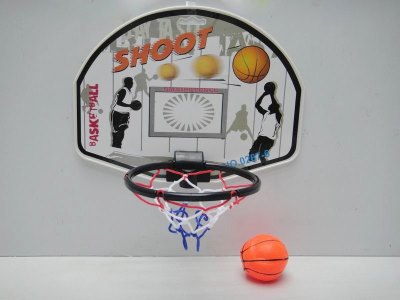 BASKETBALL BOARD W/BALL 2ASST. - HP1023794