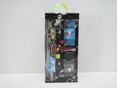 PULL BACK CAR 3COLOR 8PCS - HP1023909