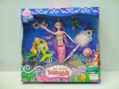 SWEET MERMAID W/ACCESSORIES（SOLID BODY）2PCS - HP1023991