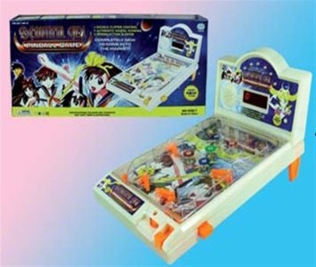 PINBALL GAME W/LED DISPLAY PANEL WHITE - HP1024157