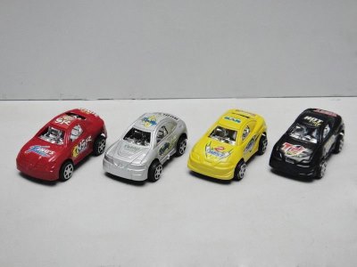回力赛车 红黑银黄4色混装 - HP1024266