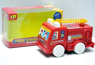 PULL LINE FIRE ENGINE RED/YELLOW - HP1024350