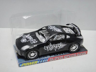 FRICTION CAR W/PAINTING BLACK/YELLOW/BLUE - HP1024364