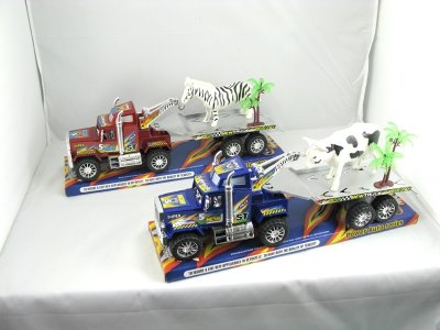 FRICTION CAR W/COWS & PAINTING 2ASST - HP1024452