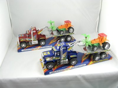 FRICTION CAR W/CAR & PAINTING & TREE 2COLOR - HP1024453