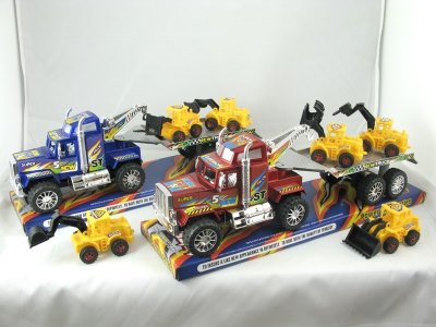 FRICTION CAR W/CONSTRUCTION CAR & PAINTING 6ASST - HP1024463