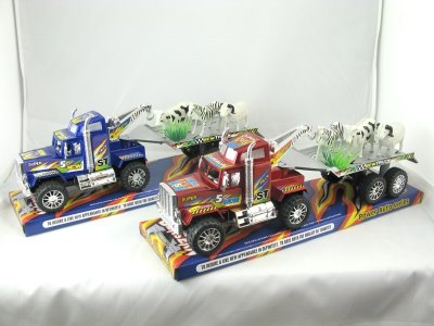 FRICTION CAR W/PAINTING & ANIMAL - HP1024464