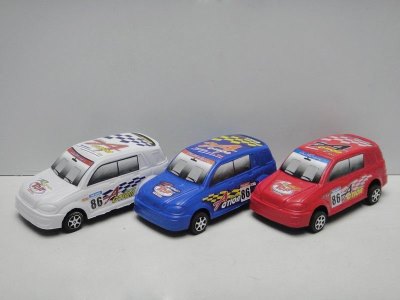 PULL LINE RACING CAR RED/WHITE/BLUE - HP1024753