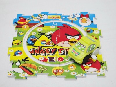 WIND UP CAR W/PUZZLE RAILWAY - HP1024754