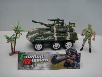 FRICTION CAR W/SOLDIER - HP1024825