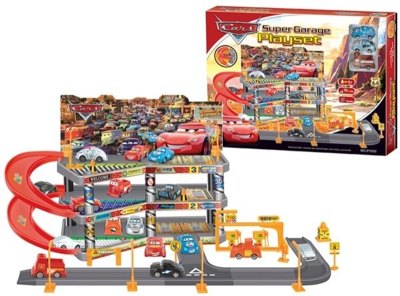 PARKING LOT W/3 FREE WAY CARS - HP1024834