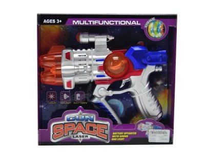 B/O GUN W/LIGHT & MUSIC PLATING/PLANTING - HP1024951