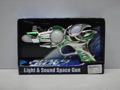 B/O PLATING GUN W/LIGHT & MUSIC - HP1024956