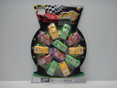 PULL BACK CAR 12PCS - HP1025064