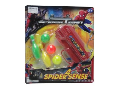 PING-PONG GUN W/3PCS BALL & 2PCS BOWLING BOWL - HP1025086