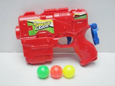PING-PONG GUN W/3PCS BALL  - HP1025089