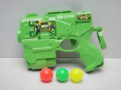 PING-PONG GUN W/3PCS BALL  - HP1025093