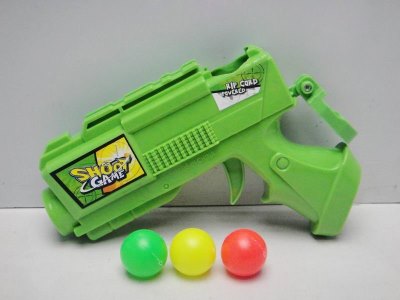 PING-PONG GUN W/3PCS BALL  - HP1025104