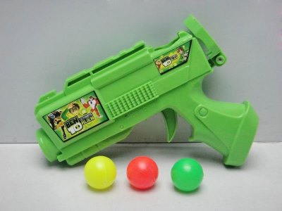 PING-PONG GUN W/3PCS BALL  - HP1025108