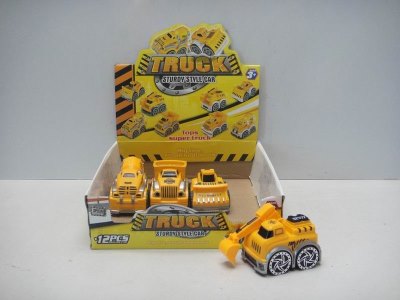 PULL BACK CAR 12PCS/DISPLAY BOX 4ASST - HP1025256