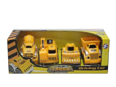 PULL BACK CAR 4PCS 4ASST - HP1025258
