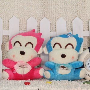 20CM PLUSH MONKEY 12PCS/BAG - HP1025281