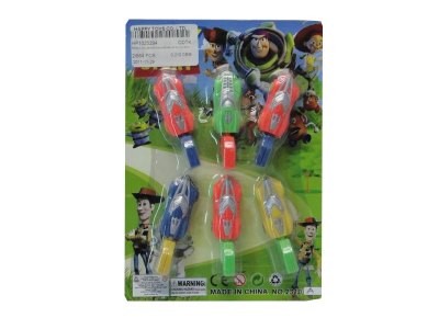 PRESS & GO CAR ORANGE/GREEN/BLUE/YELLOW 6PCS - HP1025294