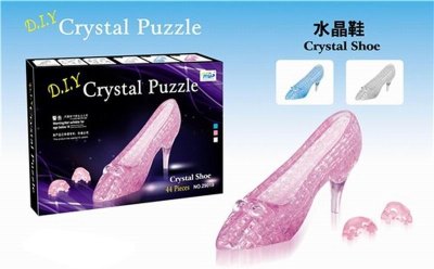 DIY CRYSTAL PUZZLE PINK/WHITE - HP1025315