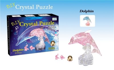 DIY CRYSTAL PUZZLE W/FLASHING PINK/BLUE - HP1025320