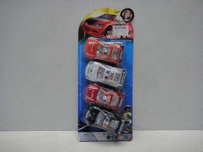 PULL BACK CAR 4PCS - HP1025417