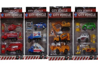 FREE WAY CAR (DIE CAST) 4ASST 3PCS - HP1025429