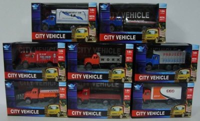 FREE WAY TRUCK CAR (DIE CAST) 8ASST - HP1025434