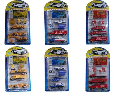 FREE WAY CAR (DIE CAST) 6ASST 3PCS - HP1025437