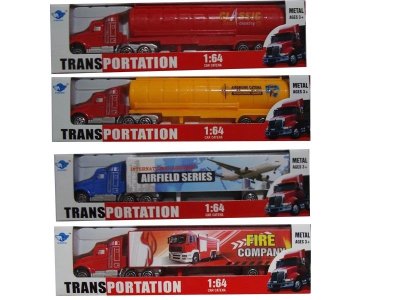 FREE WAY CONSTRUCTION CAR/TRUCK (DIE CAST) 2ASST - HP1025439