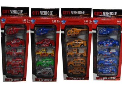 FREE WAY CAR (DIE CAST) 4ASST 5PCS - HP1025441