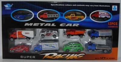 FREE WAY CAR (DIE CAST) 12PCS - HP1025454