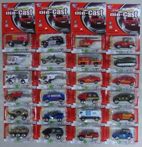 1：64 FREE WAY CAR (DIE CAST) 24ASST - HP1025463