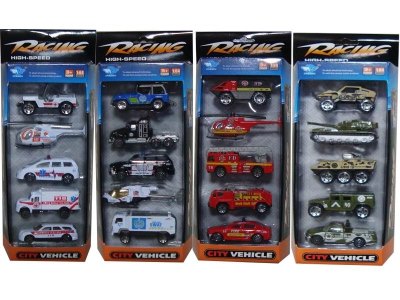 1：64 FREE WAY CAR (DIE CAST) 4ASST 5PCS - HP1025467