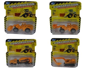 FREE WAY CONSTRUCTION SET (DIE CAST) 4ASST  - HP1025492